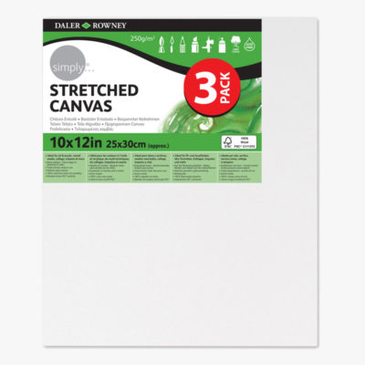 Daler-Rowney Simply Canvas 3er Pack