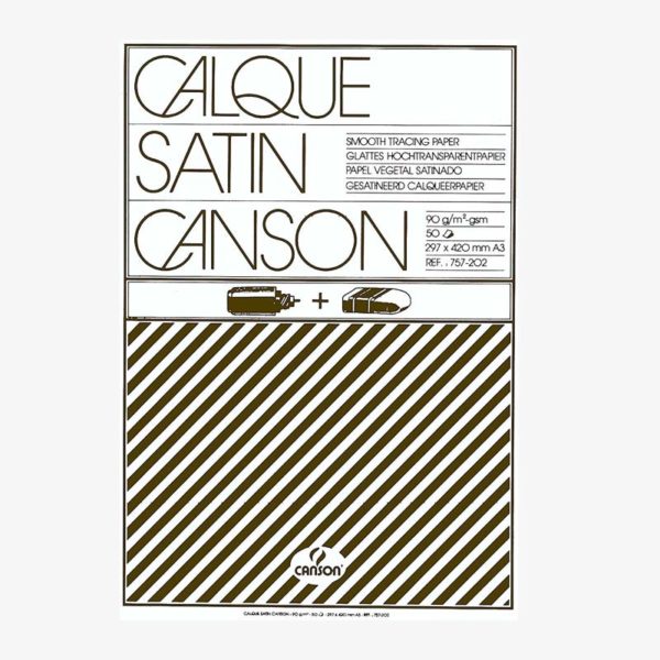 Canson Satin Transparentblock