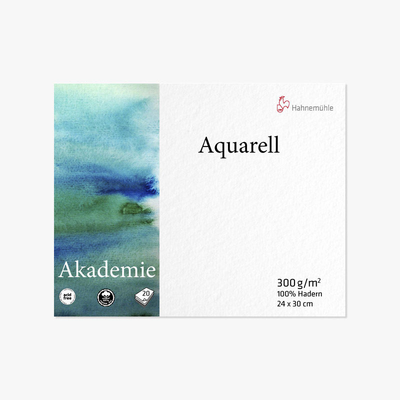 Hahnemühle Akademie Aquarell Block