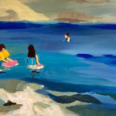 Andrea Penz Acryl Abstrakt Wasser