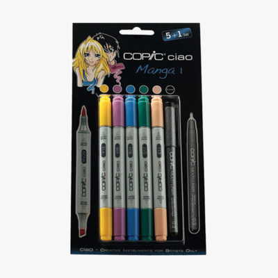 Copic Coa 5+1 Manga Set 1