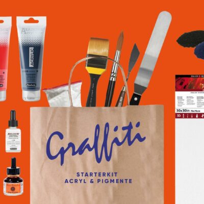 Graffiti Starterkit Acryl Pigmenet Deringer