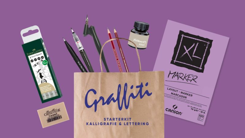 Graffiti Starterkit Kalligrafie und Lettering