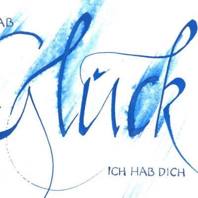 Monika Ladenhauf Kalligrafie Humanistische Kursive