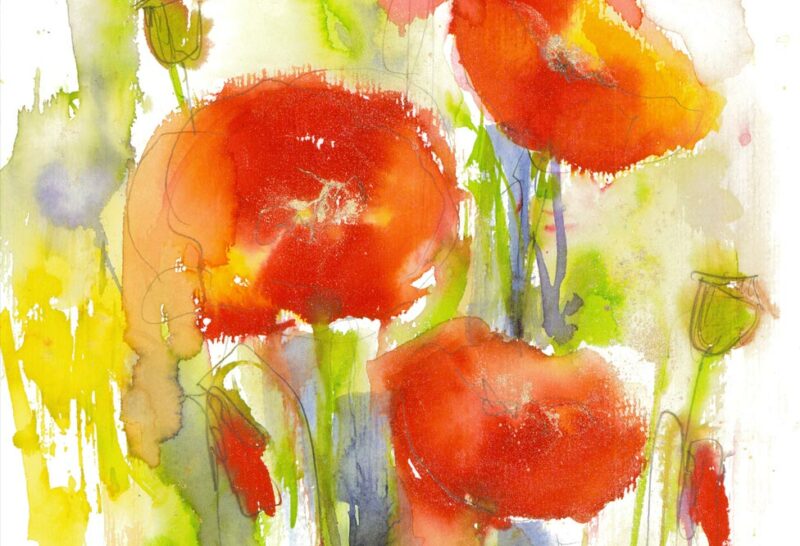 Aquarell Blumen