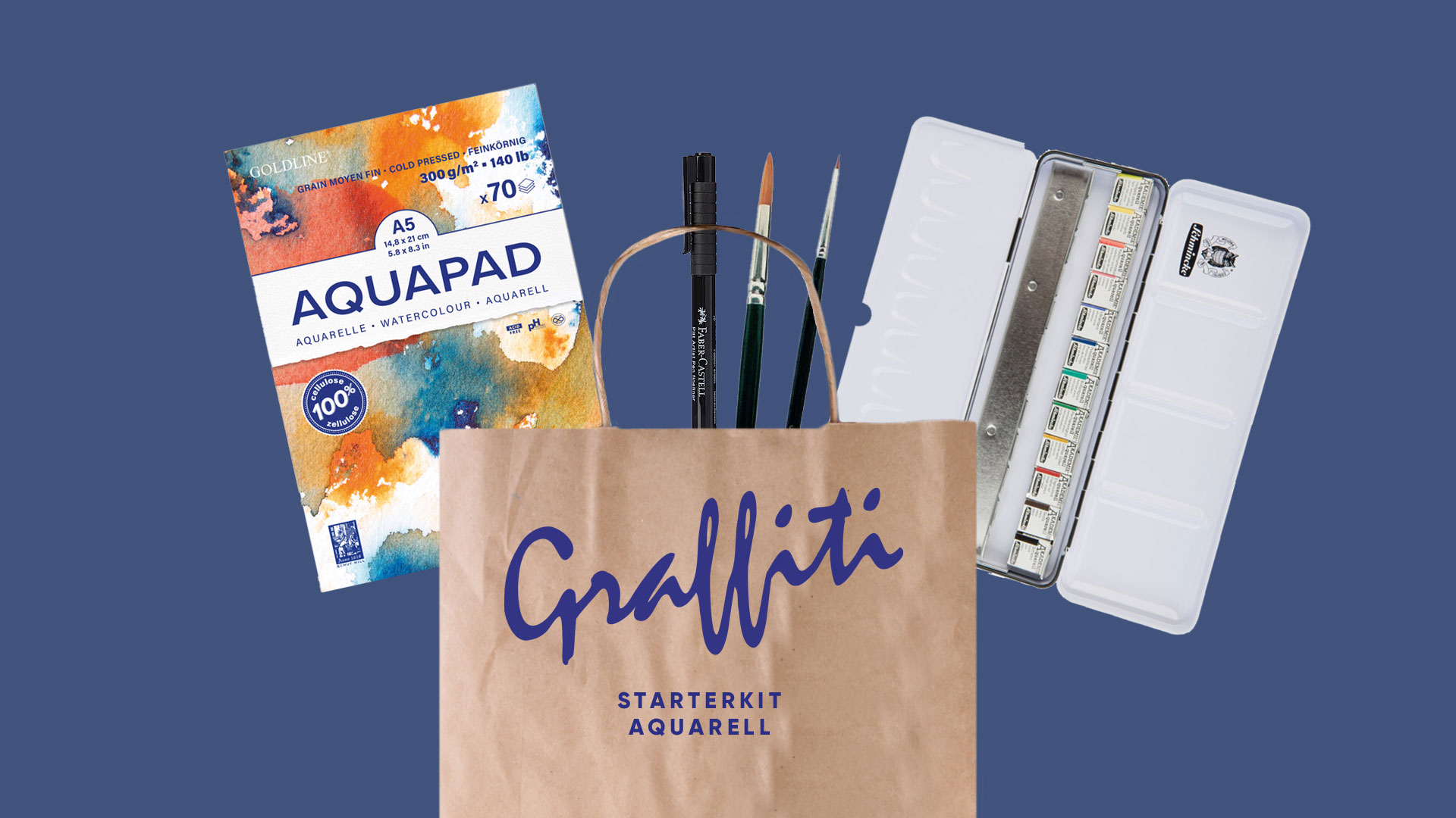 Graffiti Starterkit Aquarell Alexandra Lobe