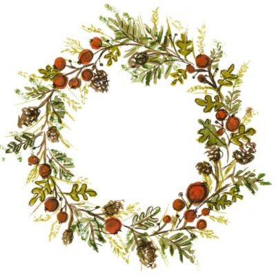 Alexandra Lobe Aquarell Weihnachten