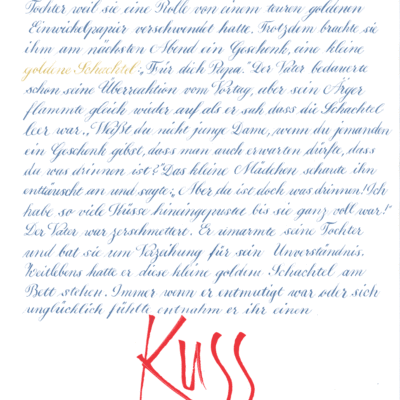 Englische Schreibschrift
