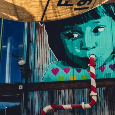 Graffiti an Hauswand