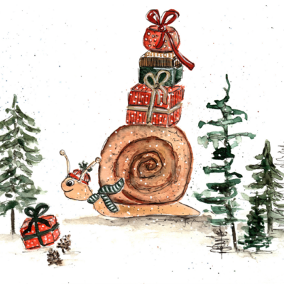 Aquarell Weihnacht 3