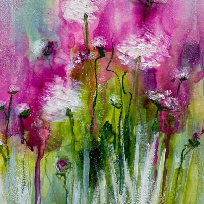 Lehner Brigitte Blumen Mixed Media