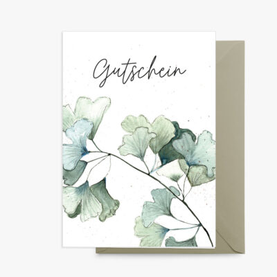 Grußkarte Lobe Designs Gutschein